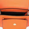 Geanta crossbody model ANABEL piele naturală italiană orange - Imagine 3