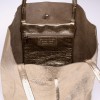 Geanta shopper model SHELBY din piele naturală italiana gold - Imagine 3