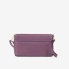 Geanta crossbody model BLAKE piele naturală italiană violet - Imagine 3