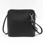 Geantă crossbody model CALDO din piele naturală italiană negru