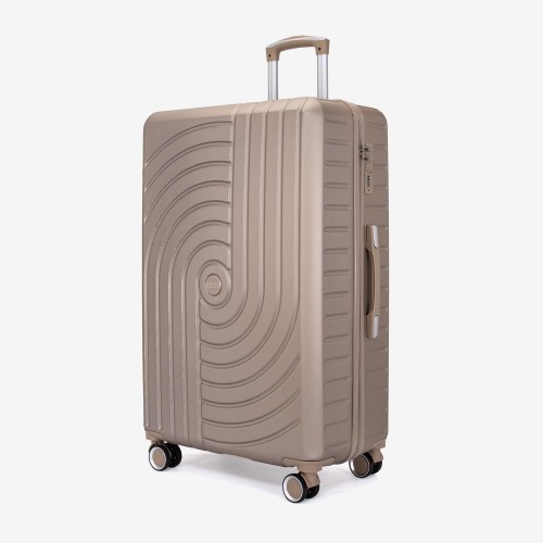 Troler mare KREAL model CORFU 77 cm ABS gold