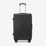 Troler mediu KREAL model CORFU 67 cm ABS gri inchis