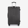 Troler mediu KREAL model CORFU 67 cm ABS gri inchis - Imagine 7