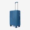  Troler set 2 Bucati KREAL model CORFU Troler mediu 67 cm şi Troler mare 77 cm ABS albastru - Imagine 3