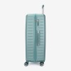  Troler set 2 Bucati KREAL model CORFU Troler cabina 55 cm şi Troler mediu 67 cm ABS verde deschis - Imagine 7