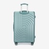 Troler mediu KREAL model CORFU 67 cm ABS verde deschis - Imagine 7