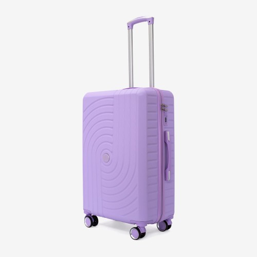 Troler mediu KREAL model CORFU 67 cm ABS violet