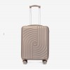  Troler set 2 Bucati KREAL model CORFU Troler cabina 55 cm şi Troler mediu 67 cm ABS gold - Imagine 2