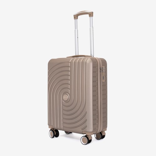 Troler cabina KREAL model CORFU 55 cm ABS gold