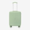  Troler set 2 Bucati KREAL model CORFU Troler cabina 55 cm şi Troler mediu 67 cm ABS verde - Imagine 2