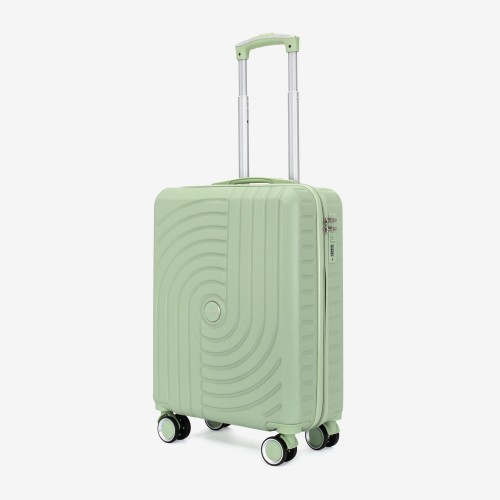 Troler cabina KREAL model CORFU 55 cm ABS verde