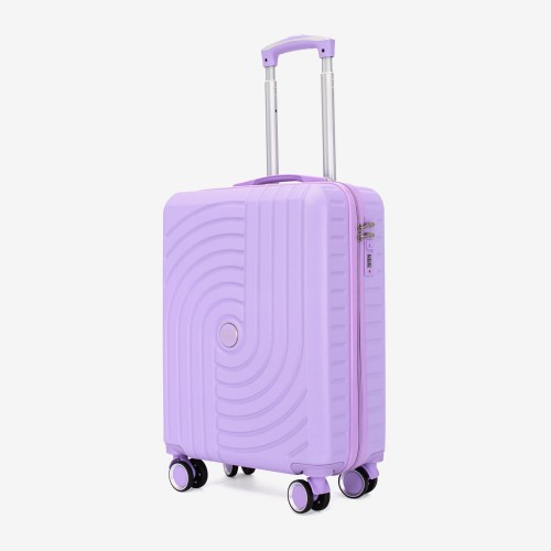 Troler cabina KREAL model CORFU 55 cm ABS violet