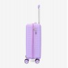  Troler set 2 Bucati KREAL model CORFU Troler cabina 55 cm şi Troler mediu 67 cm ABS violet - Imagine 3