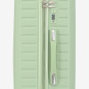  Troler set 2 Bucati KREAL model CORFU Troler cabina 55 cm şi Troler mediu 67 cm ABS verde - Imagine 4