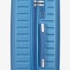  Troler set 2 Bucati KREAL model CORFU Troler cabina 55 cm şi Troler mediu 67 cm ABS albastru - Imagine 4