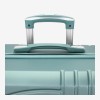  Troler set 2 Bucati KREAL model CORFU Troler cabina 55 cm şi Troler mediu 67 cm ABS verde deschis - Imagine 5