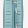  Troler set 2 Bucati KREAL model CORFU Troler cabina 55 cm şi Troler mediu 67 cm ABS verde deschis - Imagine 4