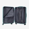  Troler set 2 Bucati KREAL model CORFU Troler cabina 55 cm şi Troler mediu 67 cm ABS verde deschis - Imagine 9