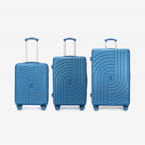 Set trolere KREAL model CORFU ABS albastru