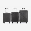 Set trolere KREAL model CORFU ABS gri inchis - Imagine 1