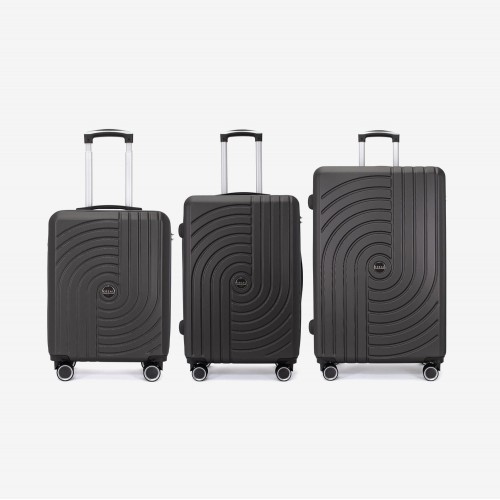 Set trolere KREAL model CORFU ABS gri inchis