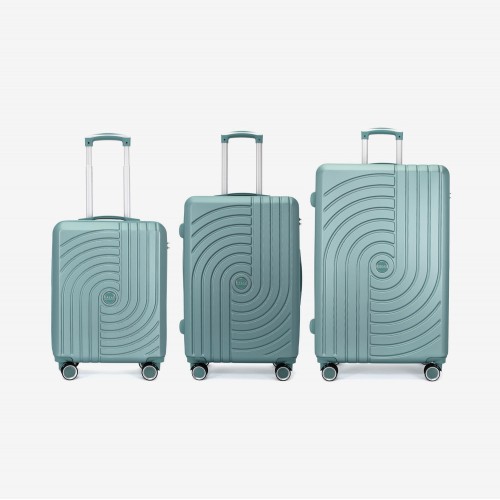 Set trolere KREAL model CORFU ABS verde deschis