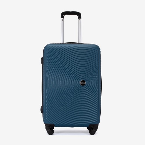 Troler mediu KREAL model RIO 67 cm ABS  Blue
