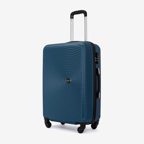 Troler mediu KREAL model RIO 67 cm ABS  Blue