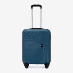 Troler cabina KREAL model RIO 55 cm ABS albastru