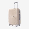  Troler set 2 Bucati KREAL model RIO Troler cabina 44x32x18 cm şi Troler mediu 67 cm ABS champagn - Imagine 8
