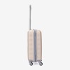 Troler set 3 Bucati KREAL model RIO Troler cabina 44x32x18 cm cu Troler cabina 55 cm şi Troler mediu 67 cm ABS Champagne - Imagine 7
