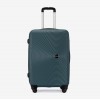  Troler set 2 Bucati KREAL model RIO Troler cabina 44x32x18 cm şi Troler mediu 67 cm ABS verde - Imagine 7