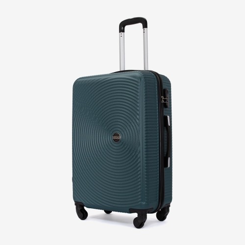Troler mediu KREAL model RIO 67 cm ABS Green