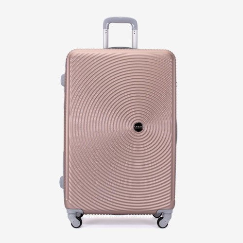 Troler mare KREAL model RIO 77 cm ABS RoseGold