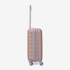  Troler set 2 Bucati KREAL model RIO Troler cabina 55 cm şi Troler cabina 44x32x18 cm ABS Roz - Imagine 7