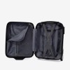  Troler set 2 Bucati KREAL model RIO Troler cabina 44x32x18 cm şi Troler mare 77 cm ABS gri - Imagine 12