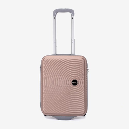 Troler cabina KREAL model RIO 44x32x18 cm ABS roz