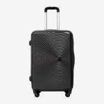 Troler mediu KREAL model RIO 67 cm ABS negru