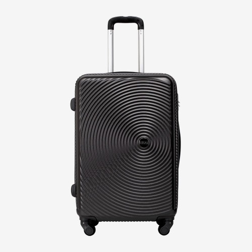 Troler mediu KREAL model RIO 67 cm ABS negru