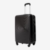 Set trolere KREAL model RIO ABS negru, 4 bucati - Imagine 3