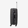  Troler set 2 Bucati KREAL model RIO Troler mediu 67 cm şi Troler mare 77 cm ABS negru - Imagine 4