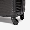 Set trolere KREAL model RIO ABS negru, 4 bucati - Imagine 8