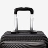 Troler mediu KREAL model RIO 67 cm ABS negru - Imagine 5