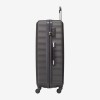  Troler set 2 Bucati KREAL model RIO Troler cabina 44x32x18 cm şi Troler mare 77 cm ABS gri - Imagine 7
