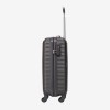  Troler set 2 Bucati KREAL model RIO Troler cabina 55 cm şi Troler mare 77 cm ABS gri - Imagine 4