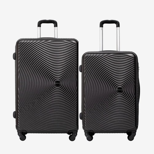  Troler set 2 Bucati KREAL model RIO Troler mediu 67 cm şi Troler mare 77 cm ABS gri