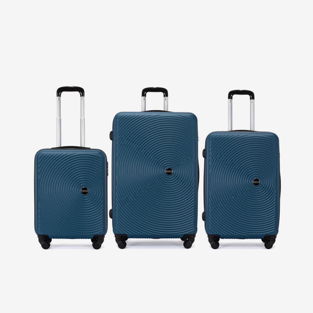 Set trolere KREAL model RIO ABS albastru