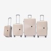 Set trolere KREAL model RIO ABS champagne, 4 bucati - Imagine 1
