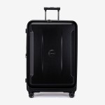 Troler mare ENZO NORI model GALAXY 76 cm policarbonat negru