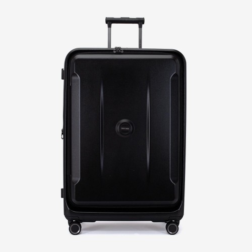 Troler mare ENZO NORI model GALAXY 76 cm policarbonat negru